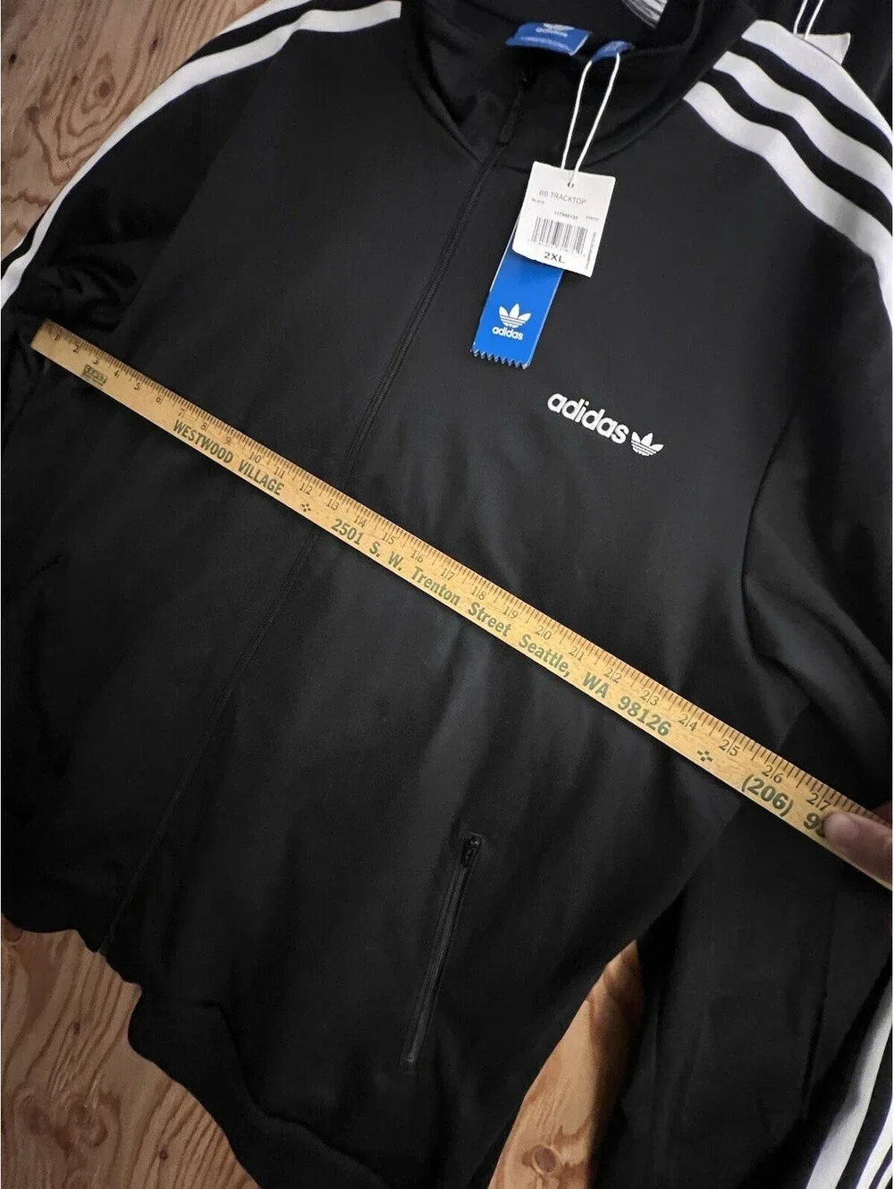 Adidas Classic BB Beckenbauer TrackSuit Set Mens 2XL Jacket & Pants Black